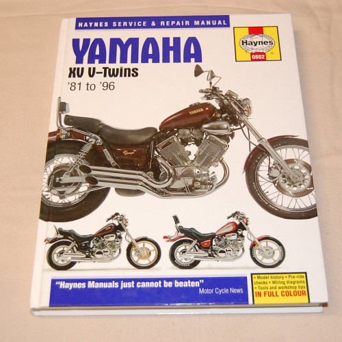 Service & Repair Manual Yamaha XV V-Twins 1981-1996